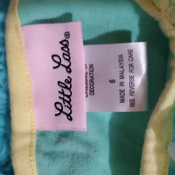 Little Lass Floral and Ruffle Pants and Top Set - Picture 3 of 5